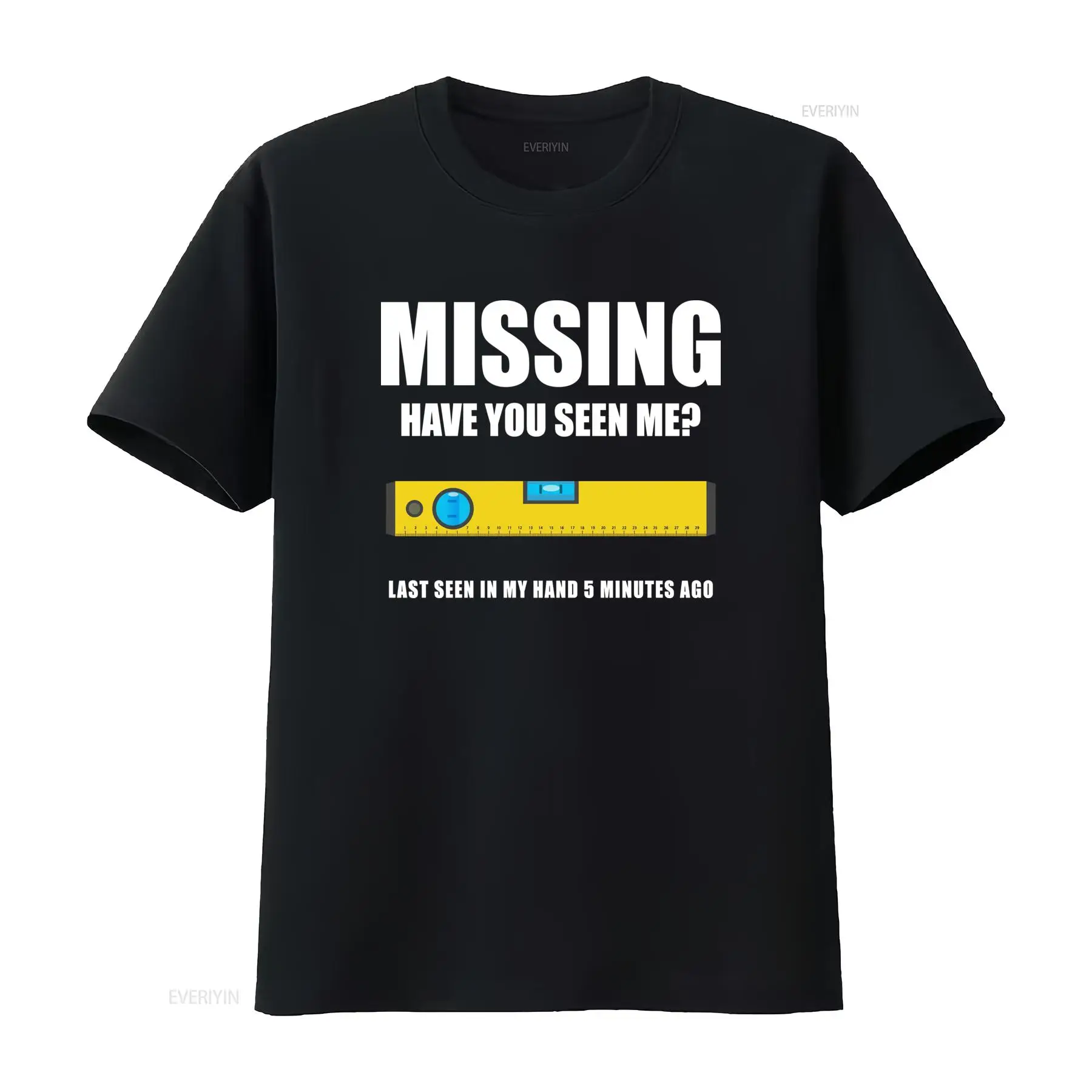 Spirit Level - Missing Spirit Level Builder Bricklayer 남성용